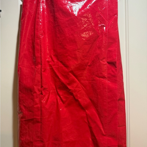 J. Crew laminated linen wrap skirt NWT - Picture 3 of 8
